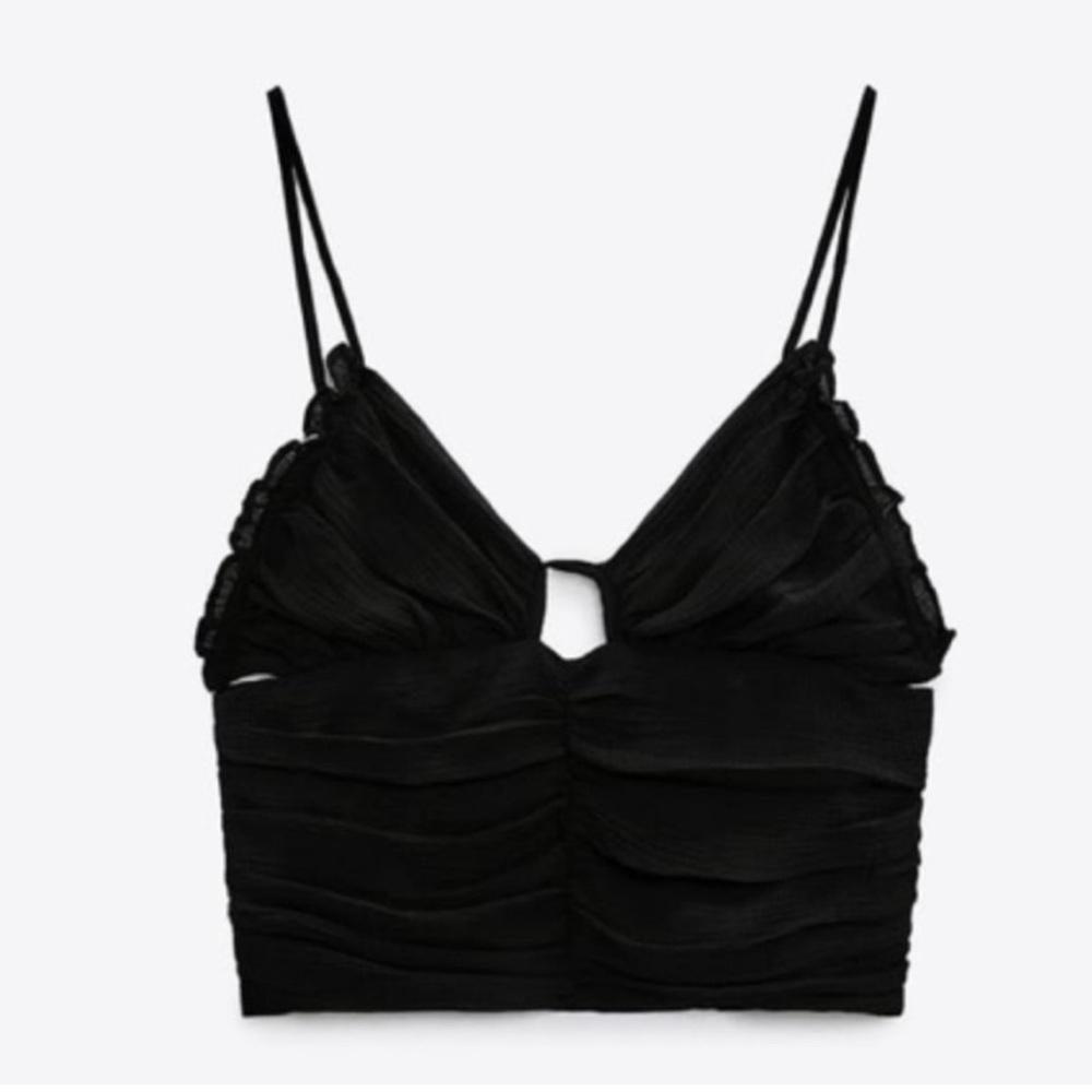Zara Elegant Black Women's Top. Size S
